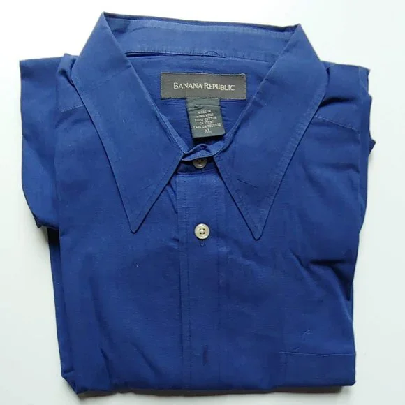 blue dress for baby girl Banana Republic Chambray Button-Front Shirt main image 1